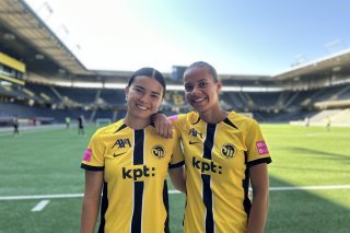 Naomi Luyet et Iman Beney prennent la pause au Wankdorf